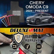 Deluxe Mat CHERY Omoda C9 2024 2025 2026 Car Carpet Car Mat Car Floor Mat Karpet Kereta