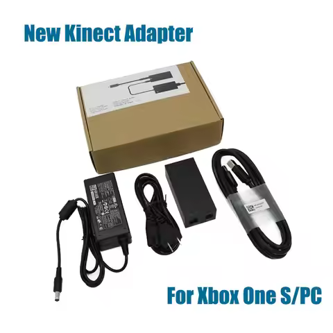 New Kinect USB AC Adapter 2.0 3.0 Power Supply Adaptor for Xbox One S/X Support for Windows PC