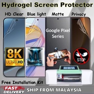 Google pixel 10 Pro XL | 10 Pro | 10 | 9 Pro XL | 9 Pro | 9 | 8 | 8 Pro hydrogel screen protector