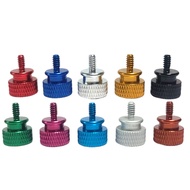 Color Chassis Adjustment Screws Beauty 6-32 * 6.5 Computer Cabinet M3M4 Aluminum Alloy Knurled Hand 