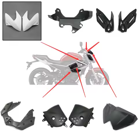 For Yamaha XJ6 XJ 6 2009-2012 Unpainted XJ6 Side Panels / Headlight Meter Bracket / Instrument Shell
