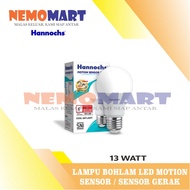 CAHAYA LED MOTION SENSOR LIGHT MOTIONHANNOCHS COOL DAYLIGHT BULB 13 WATT W HANNOCH WHITE LIGHT BULB 