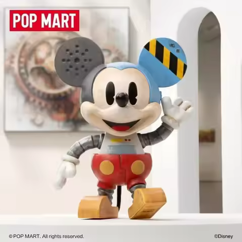 POP MART Disney Anniversary Mickey Curiosity Boundless Series Blind Box Guess Bag Desktop Decoration