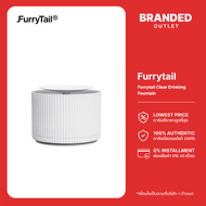 [ลดล้างสต๊อก] Furrytail Clear Drinking Fountain-White น้ำพุสัตว์เลี้ยง