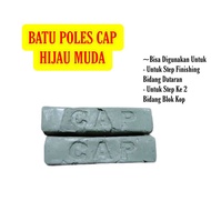 HIJAU LIGHT GREEN CAP POLISHING STONE