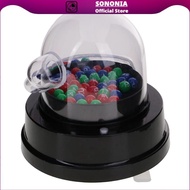 [SONONIA] Electric Transparent Lucky Number Picking Machine for Bingo Games Activities