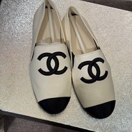 Chanel CC Logo Loafers