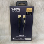 Vivan VOR240W Type C 240W Data Charger Cable