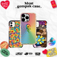 MUR4KAMI FL0WERS -DESIGNATED CASE Bumper Case Casing IP 678 PLUS until 12 PRO MAX