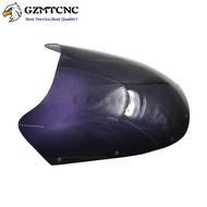 2MM RG 250 84 -88 Windscreen Scooter Motorcycl Windshield for Suzuki RG250 Gamma Mk2-Mk3 1984-1988 D