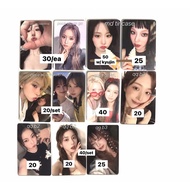 [READ DESCRIPTION] NMIXX HAEWON JIWOO KYUJIN SULLBAE BAEWON BAELY UNIT PC PHOTOCARD LD BENE POB LUCK