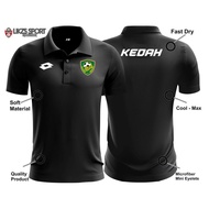 Kedah Fc Travel Jersey DX2 HD Logo Football Polo | Baju Berkolar | Bolasepak | Baju Official | Baju 