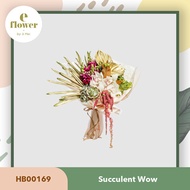[eflower.sg] Succulent Bouquets | Succulent Wow (HB00169)