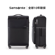 กระเป๋าเดินทาง Samsonite เรซินอัลตร้าไลท์ กระเป๋าเดินทางแบบนุ่ม 20 นิ้ว กระเป๋าเดินทางแบบถือได้สำหรั