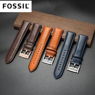 FOSSIL Genuine Leather Watch Band 22mm - Replacement Strap Compatible with FS4735, FS4812 & Other 22