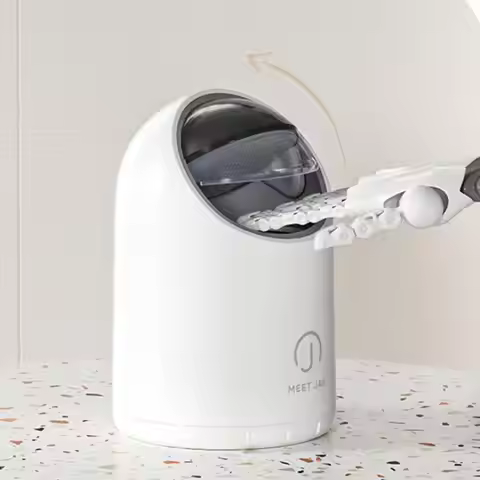 Motion Sensor Waste Bin 2 L Kitchen Trash Can for Toilet Office Living Room