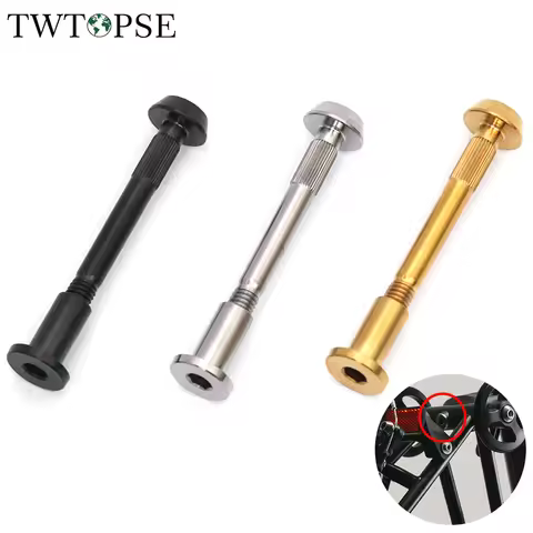 TWTOPSE Titanium Bike Bicycle Rear Shock Bolt For P T Line Brompton Folding Bike Bicycle Suspension 