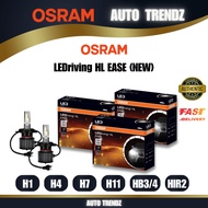 (NEW) OSRAM HL LEDriving Ease LED Bulb 27W | 1 SET(2PCs) | 6000K LED | H1, H4, H7, H11, HB3, HB4, HI