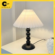 CMART.Gia dụng Desk Lamp European Style Study Lamp Bedroom Study Desk Decoration Metal Body CM25 [CM