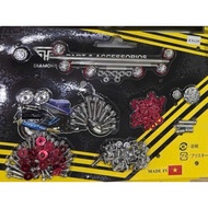DIAMOND SALAYA - Full set of screws LC135, Ex135 - (5speed) salaya D3 model