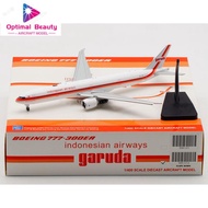 Jcwing 1: 400 Alloy Airliner Model Garuda Indonesia Wing B777-300ER PK-GIK