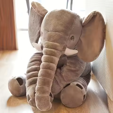 40cm Soft Elephant Plush Toys Cute Elephant Baby Sleeping Pillow Stuffed Animals Best Gifts For Kids