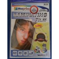 Silky Blue Print A4 Lamination 20 Sheets