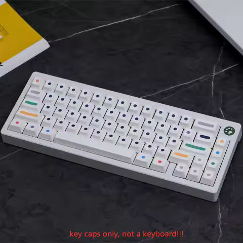 133 Keys/set Clone GMK Dots Keycaps PBT Dye Subbed Key Caps Cherry Profile For Keychron K2 65% 75% A