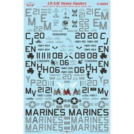 Flying Leathernecks FL48001 decal 1/48 CH-53E Heavy Haulers for Academy