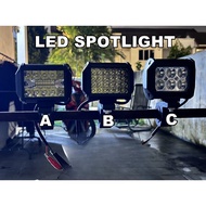 READY STOCK 60W 20 LED 4 INCH Super Bright Motorcycle Spotlight