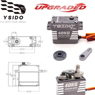 40KG Digital Servo 40kg.cm High Torque Metal Gear IP67 Waterproof with 25T Servo Arm for 1:8 1:10 TR
