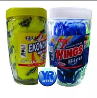 Dua varian Wings Cream Biru Wb13g Gelas\Ekonomi Cream  13g Gelas 2pcs - sabun colek