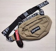 📣Supreme 18ss 戶外運動斜孭袋 胸包 腰包 卡其色 男女通用