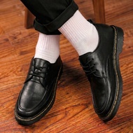 DEMOUS Blacksun - Docmart Men's Formal Shoes with Black Laces Kasut Kulit Lelaki Kasut Formal Lelaki