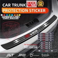 TOYOTA 3D Carbon Cutting Sticker Latest Design ViosTOYOTA Carbon Fiber Sticker