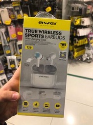 Awei T29 無線藍牙耳機/  無線耳機/防水防汗/遊戲耳機/wireless gaming earbuds/Bluetooth/headsets/noise reduction/Android /ios