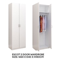 Furniture Direct FACILE Deeper Depth 4 Doors Wardrobe wardrobe clothes almari baju budak Almari Baju