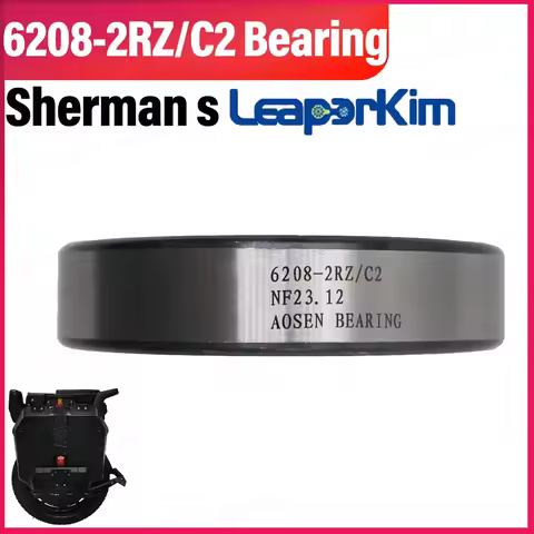 Leaperkim Sherman S 6208-2RZ/C2 Bearing Electric Unicycle Sherman S LYNX Motor Bearing 6208-2RZ/C2 E