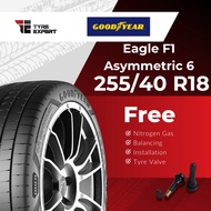 255/40R18 GOODYEAR Eagle F1 Asymmetric 6 (With Delivery/Installation) tyre tayar