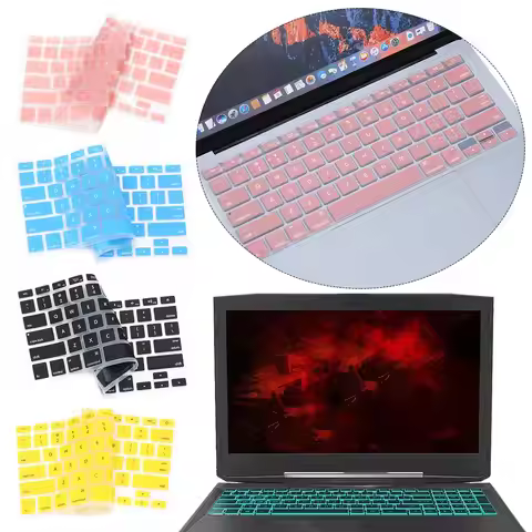 Silicone For Apple Macbook Pro Air 13" 15" 17" Candy Colors Keyboard Cover For Apple Macbook Pro Air