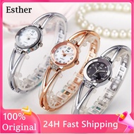 Watch for women korean style bracelet watch Rose Gold Quartz Wrist Watch Luxury Crystal Dress Watche