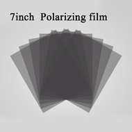 “：{》 New 7Inch 7 Inch 0/45/90/135° Glossy Polarizer Polarizing Film For LCD LED IPS Screen For TV LCD Monitor Super Clear