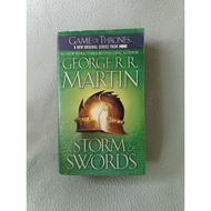 A Storm of Swords (A Song of Ice and Fire #3) by George R.R. Martin [Preloved] Fiction Science Ficti
