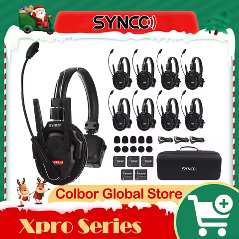 SYNCO Xtalk / Xtalk Xpro X1 X2 X3 X5 X9 Full-Duplex Single-Ear Headset Remote Wireless Intercom Syst