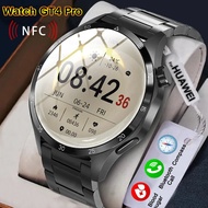 ใหม่2024 GT4 Pro สมาร์ทวอทช์4 Pro AMOLED HD Bluetooth Call NFC Health Monitoring GPS Tracker smartwatch สำหรับ Huawei