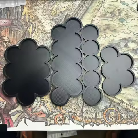 32mm Round Bases Movement Tray 3D Printed