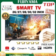 FN Terkini Smart TV 24/25/26/27/28/30 Inch TV LED Android TV 24 Inch