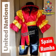 United Nations Spain Rumba costume for kids