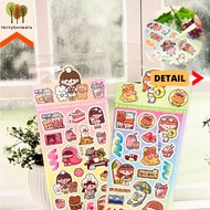 ALB Momo Stickers 1 Sheet 21 Waterproof Stickers Journaling Giveaway Decoration Best Gift Stationery