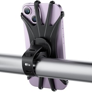 VUP Bike Phone Mount, Universal Bike Cell Phone Holder, 360° Rotatable, Silicone Bicycle Phone Mount